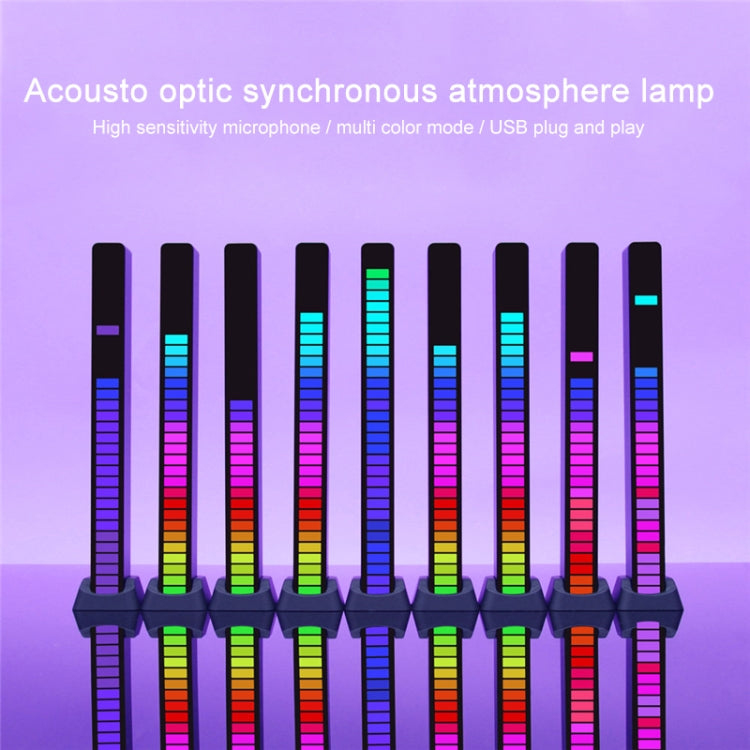 USB Music Voice Control LED Light RGB Decoration Atmosphere Lamp