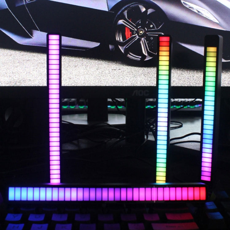 USB Music Voice Control LED Light RGB Decoration Atmosphere Lamp