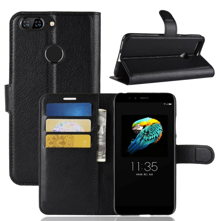For Lenovo S5 Litchi Texture Horizontal Flip Leather Case with Holder & Card Slots & Wallet
