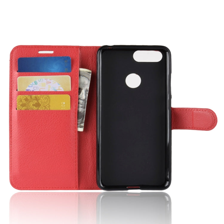For Lenovo S5 Litchi Texture Horizontal Flip Leather Case with Holder & Card Slots & Wallet