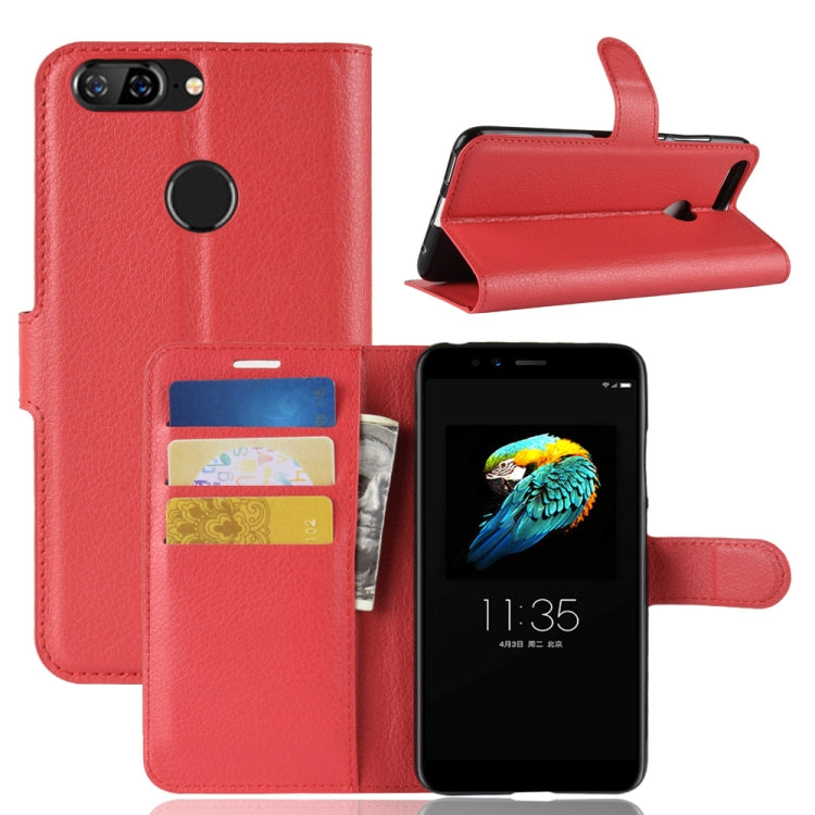 For Lenovo S5 Litchi Texture Horizontal Flip Leather Case with Holder & Card Slots & Wallet