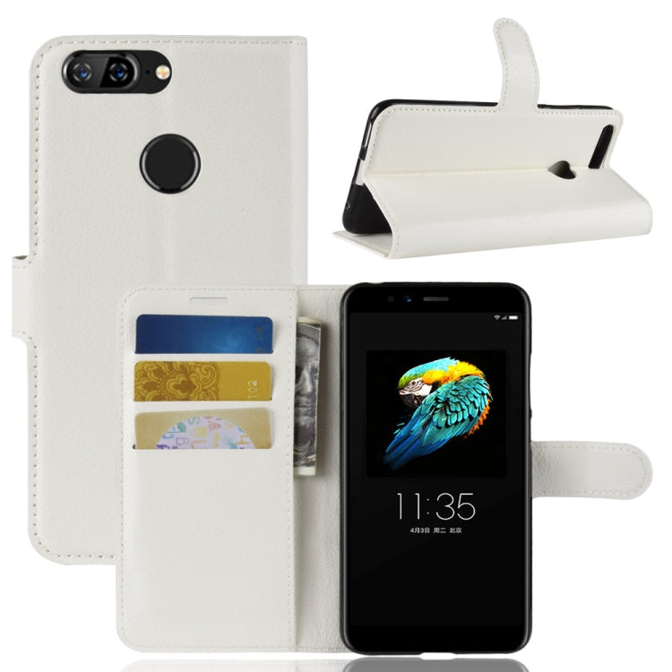 For Lenovo S5 Litchi Texture Horizontal Flip Leather Case with Holder & Card Slots & Wallet