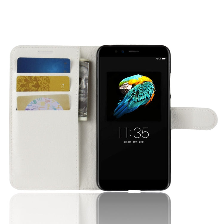 For Lenovo S5 Litchi Texture Horizontal Flip Leather Case with Holder & Card Slots & Wallet