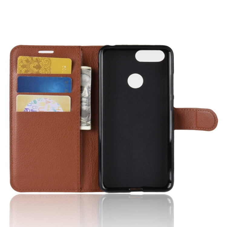 For Lenovo S5 Litchi Texture Horizontal Flip Leather Case with Holder & Card Slots & Wallet