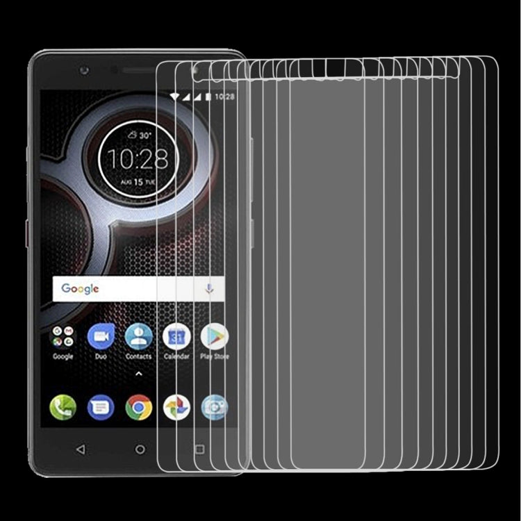 10 PCS 9H 2.5D Tempered Glass Film for Lenovo K8