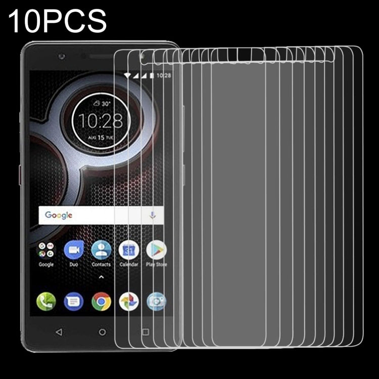 10 PCS 9H 2.5D Tempered Glass Film for Lenovo K8