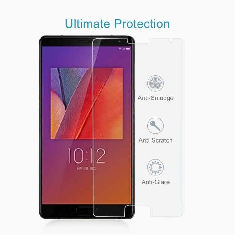 10 PCS 9H 2.5D Tempered Glass Film for Lenovo ZUK Edge