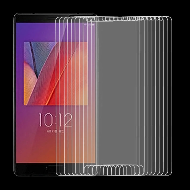 10 PCS 9H 2.5D Tempered Glass Film for Lenovo ZUK Edge