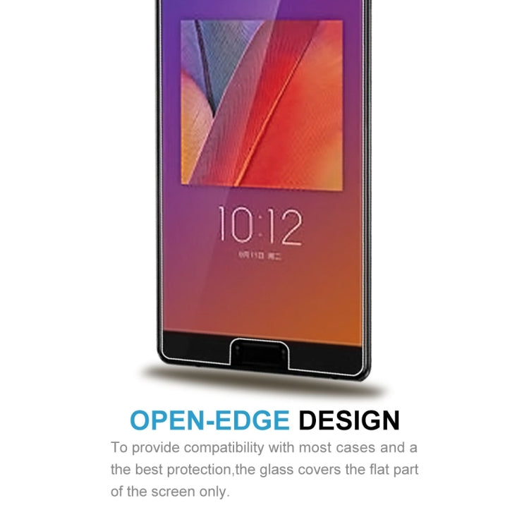 50 PCS 9H 2.5D Tempered Glass Film for Lenovo ZUK Edge