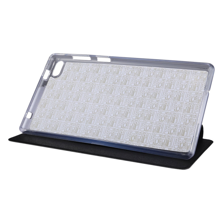 For Lenovo TB-7304F / TB-7304N / TB-7304X Silk Texture Horizontal Flip Protective Case with Holder