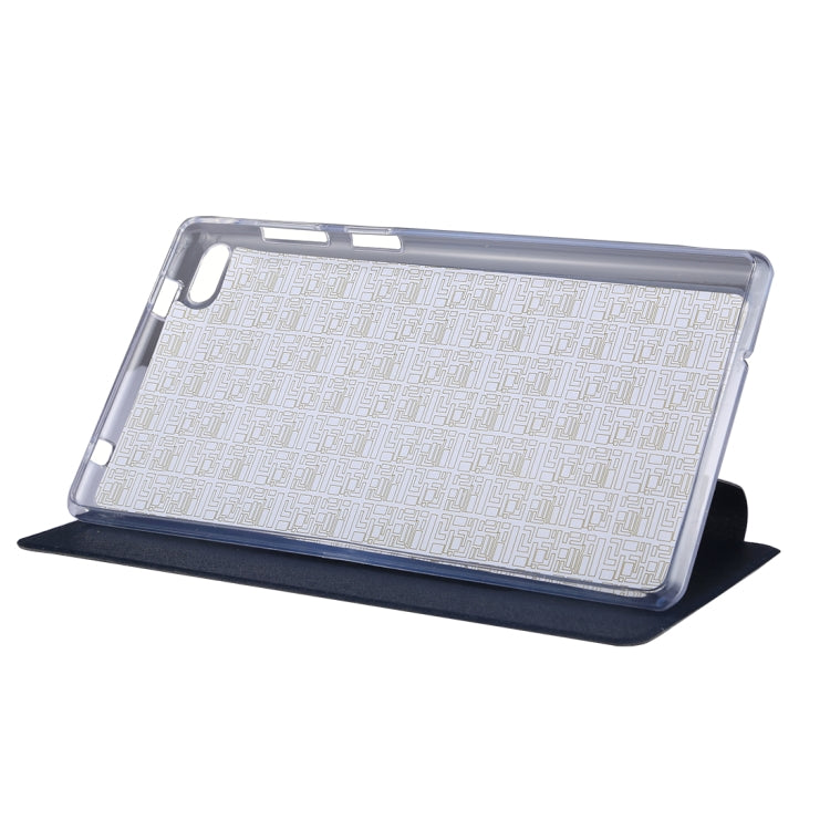For Lenovo TB-7304F / TB-7304N / TB-7304X Silk Texture Horizontal Flip Protective Case with Holder