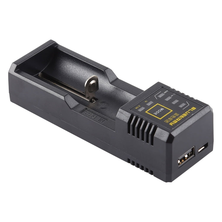 N1 PLUS Micro USB Smart Battery Charger with Indicator Light for 26650, 18650,18500, 14500, 16340(RCR123) IMR / Li-on Battery or AA, AAA, AAAA, C Ni-MH / Ni-Cd Battery