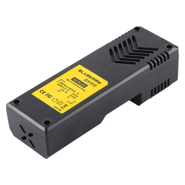 N1 PLUS Micro USB Smart Battery Charger with Indicator Light for 26650, 18650,18500, 14500, 16340(RCR123) IMR / Li-on Battery or AA, AAA, AAAA, C Ni-MH / Ni-Cd Battery