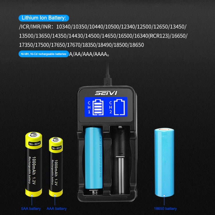 YS-3 Universal 18650 26650 Smart LCD Dual Battery Charger with Micro USB Output for 18490/18350/17670/17500/16340 RCR123/14500/10440/A/AA/AAA