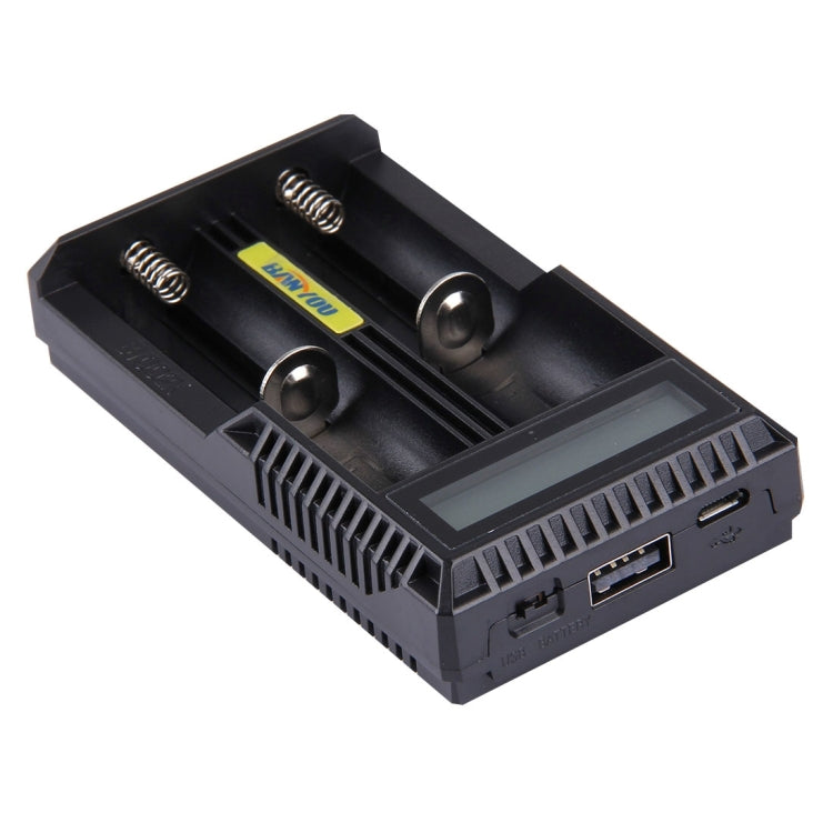 USB Smart Battery Charger with LCD Screen for 18650 / 18490 / 18350 / 17670 / 17500 / 16340 / 14500 / 10440 Li-ion Battery