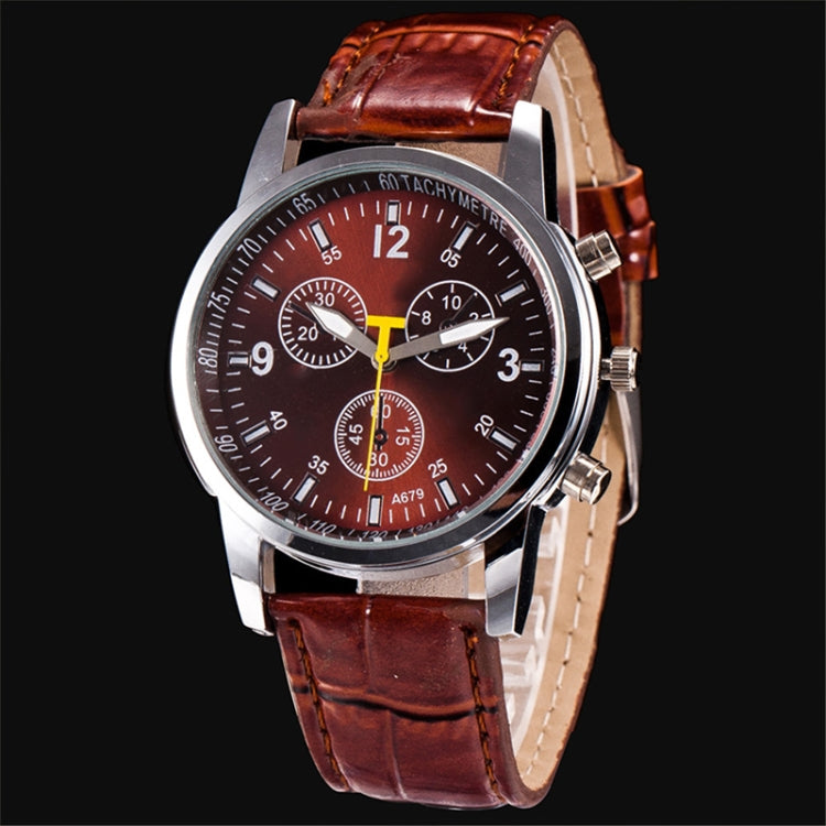 Three Six-Pin Quartz Casual Watch