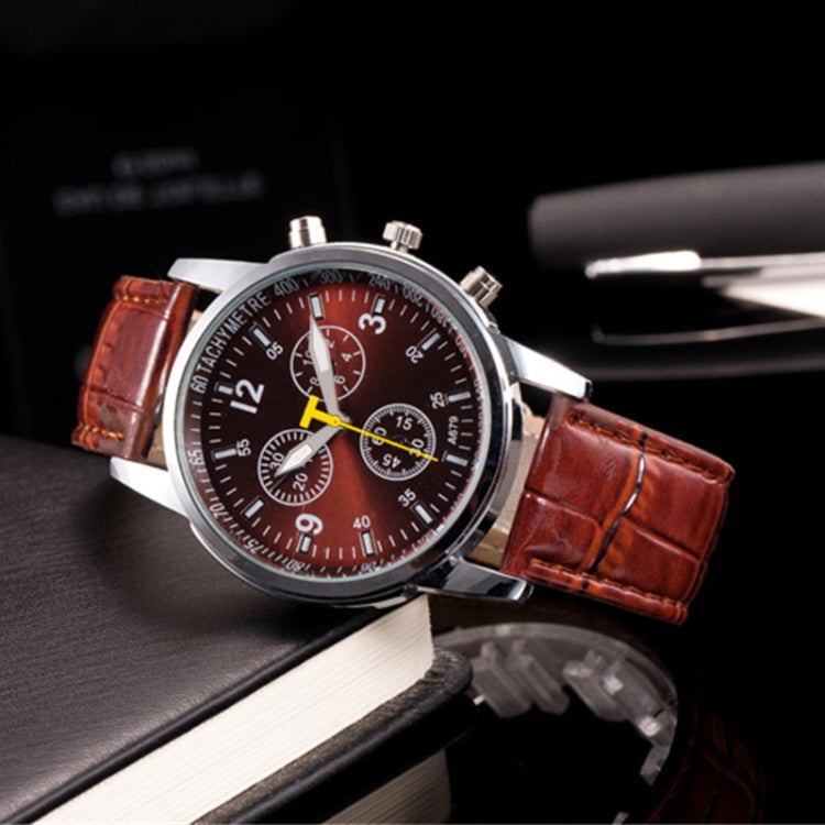 Three Six-Pin Quartz Casual Watch