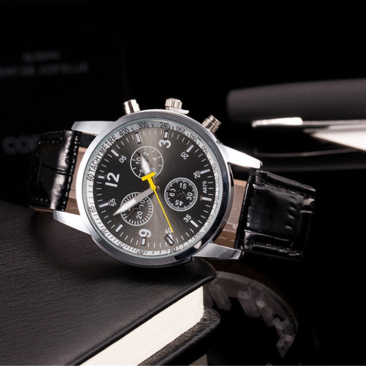 Three Six-Pin Quartz Casual Watch