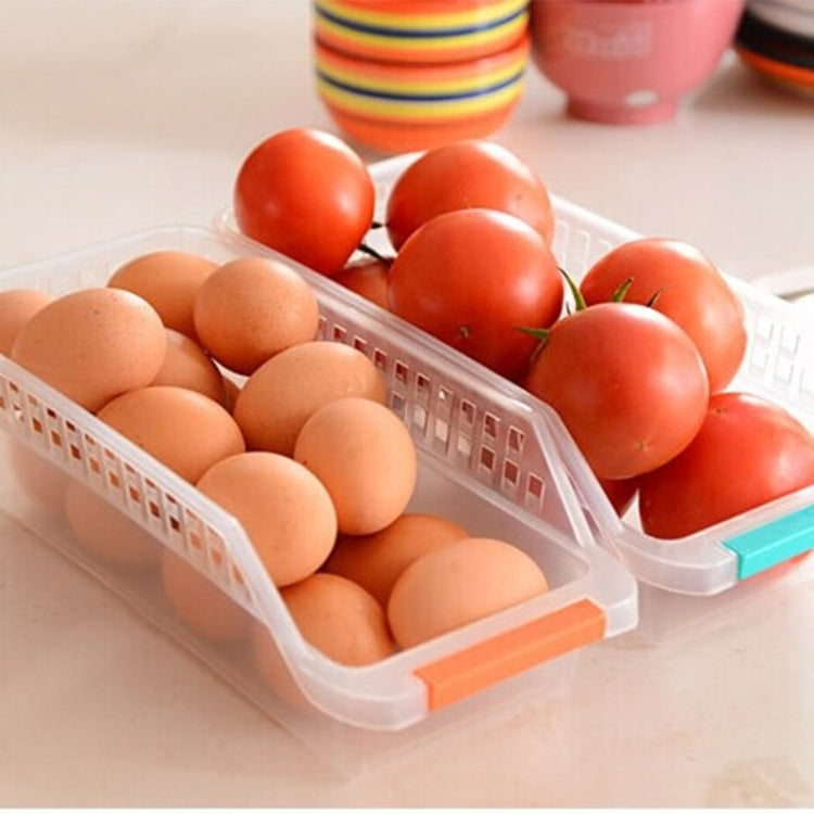 2 Pack Refrigerator Plastic Storage Box Random Color Delivery