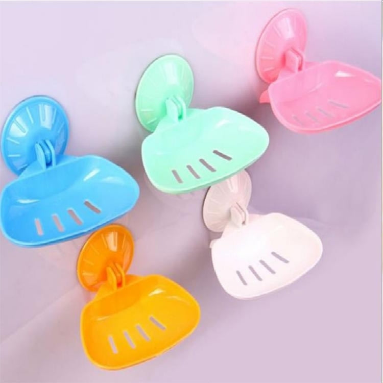 5 Pack Five Color Sucker Soap Rack Random Color Delivery