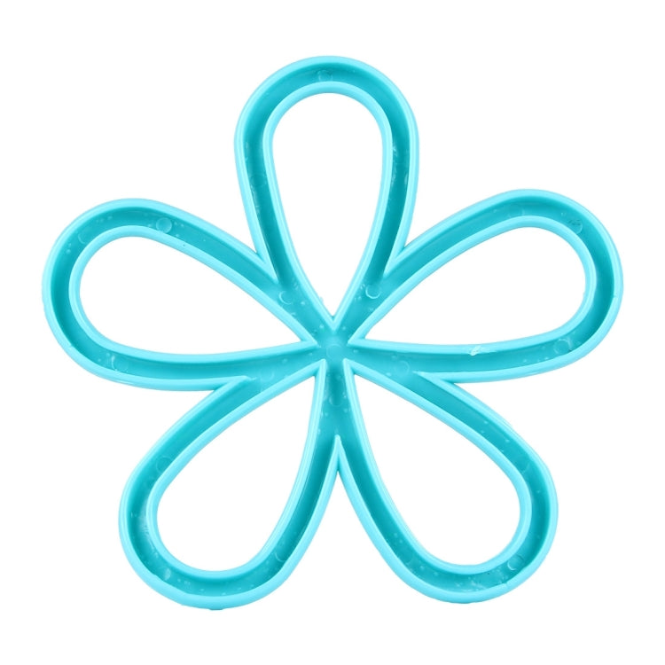 5 PCS Plum Blossom Shape Heat Insulation Pad, Random Color Delivery