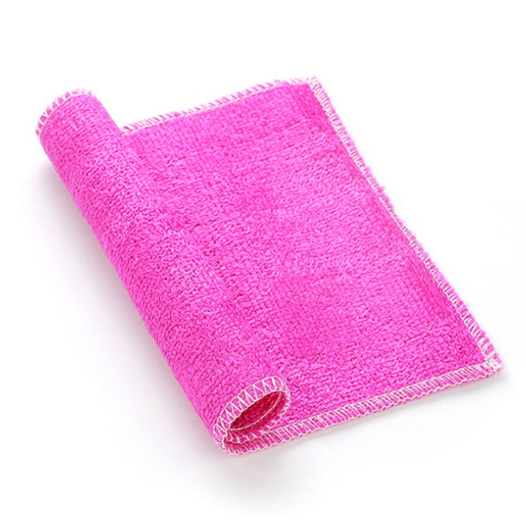 20 PCS Bamboo Fiber Anti-Grease Dish Washing Cloth Towels