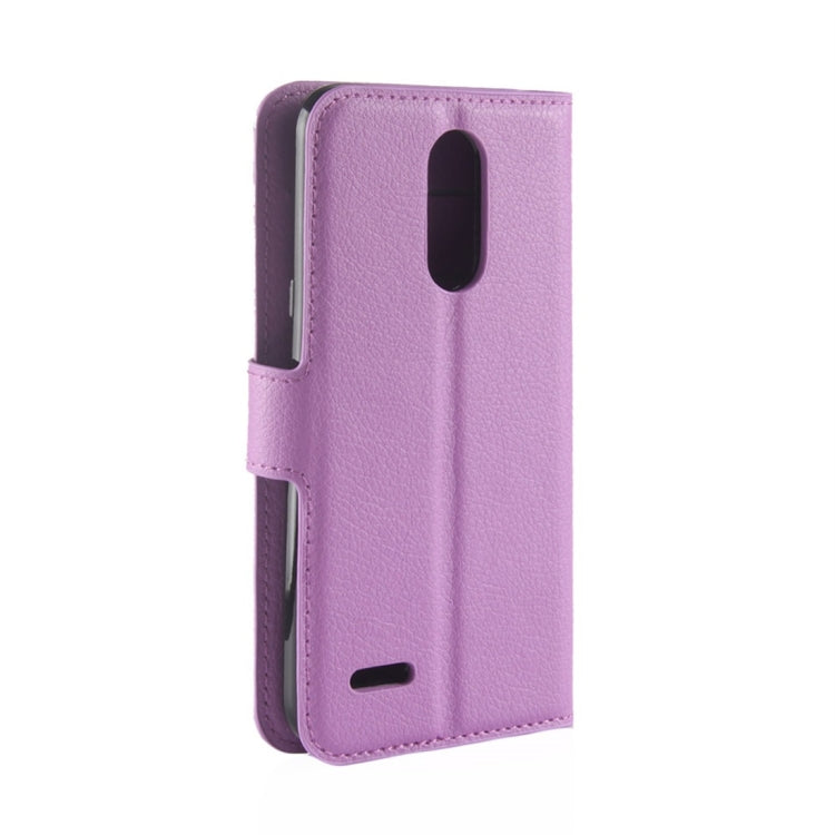 For LG Aristo 2 Litchi Texture Horizontal Flip Leather Case with Wallet & Holder & Card Slots