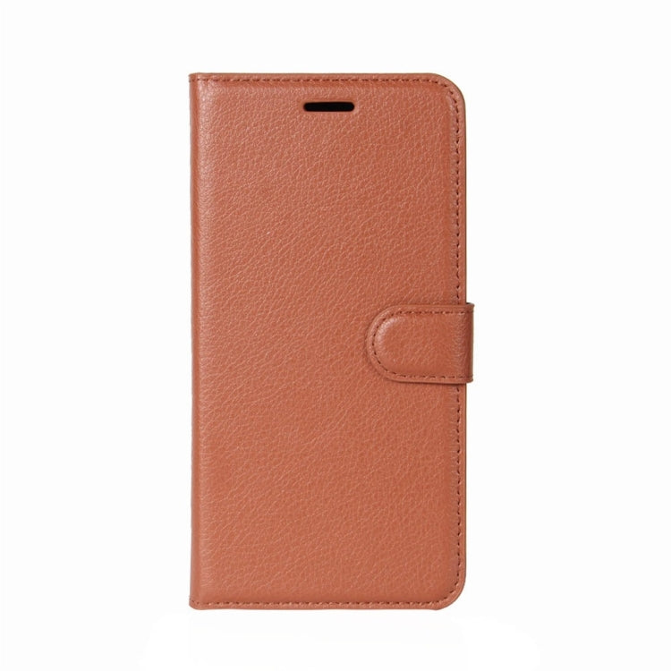 For LG Aristo 2 Litchi Texture Horizontal Flip Leather Case with Wallet & Holder & Card Slots