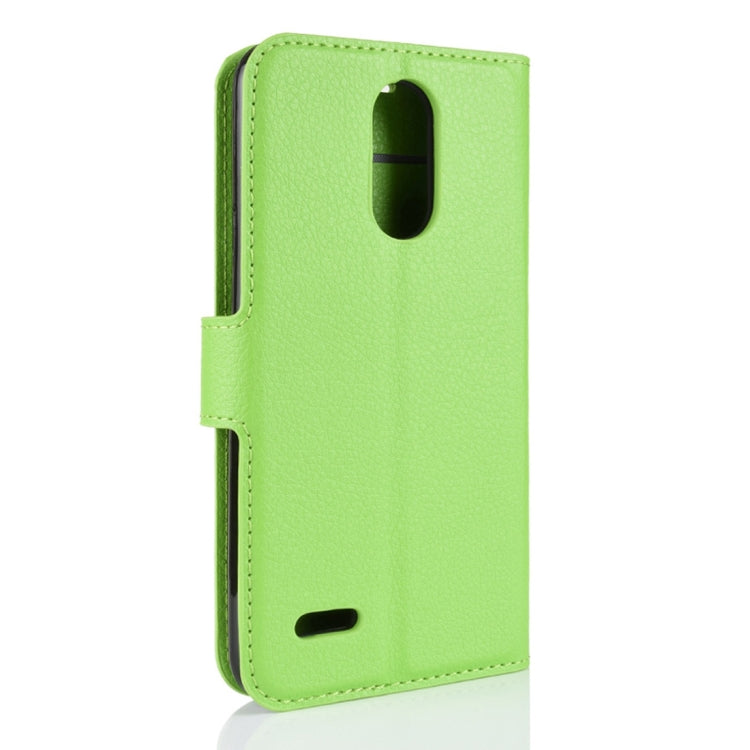 For LG K8 (2018) Litchi Texture Horizontal Flip Leather Case with Wallet & Holder & Card Slots