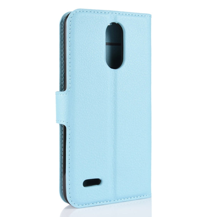 For LG K8 (2018) Litchi Texture Horizontal Flip Leather Case with Wallet & Holder & Card Slots