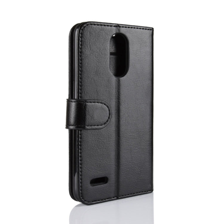 For LG K8 (2018) PU + TPU Crazy Horse Texture Horizontal Flip Leather Case with Wallet & Holder & Card Slots