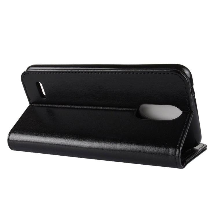 For LG K8 (2018) PU + TPU Crazy Horse Texture Horizontal Flip Leather Case with Wallet & Holder & Card Slots