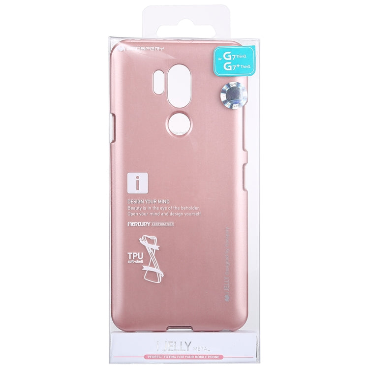 GOOSPERY I JELLY METAL TPU Case for LG G7 ThinQ