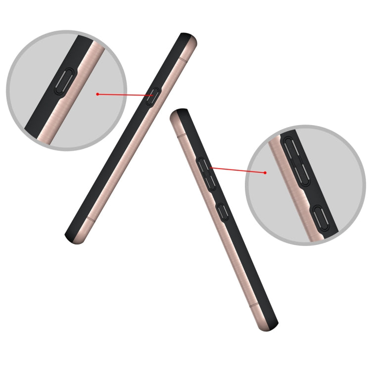 Brushed Texture Case for LG G7 ThinQ , with Holder & Card Slot