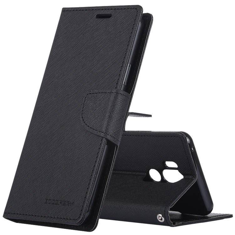 GOOSPERY FANCY DIARY Horizontal Flip PU Leather Case for LG G7 ThinQ, with Holder & Card Slots & Wallet