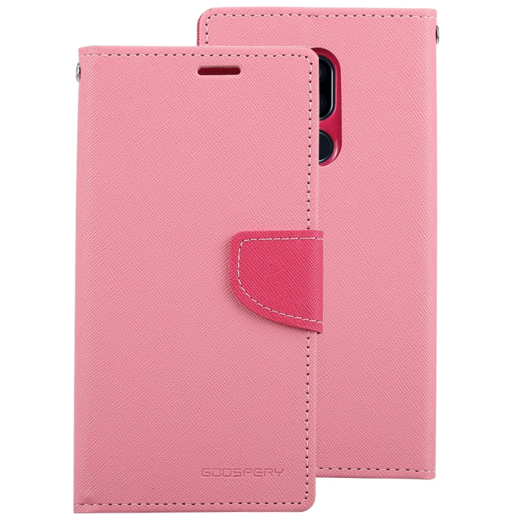 GOOSPERY FANCY DIARY Horizontal Flip PU Leather Case for LG G7 ThinQ, with Holder & Card Slots & Wallet