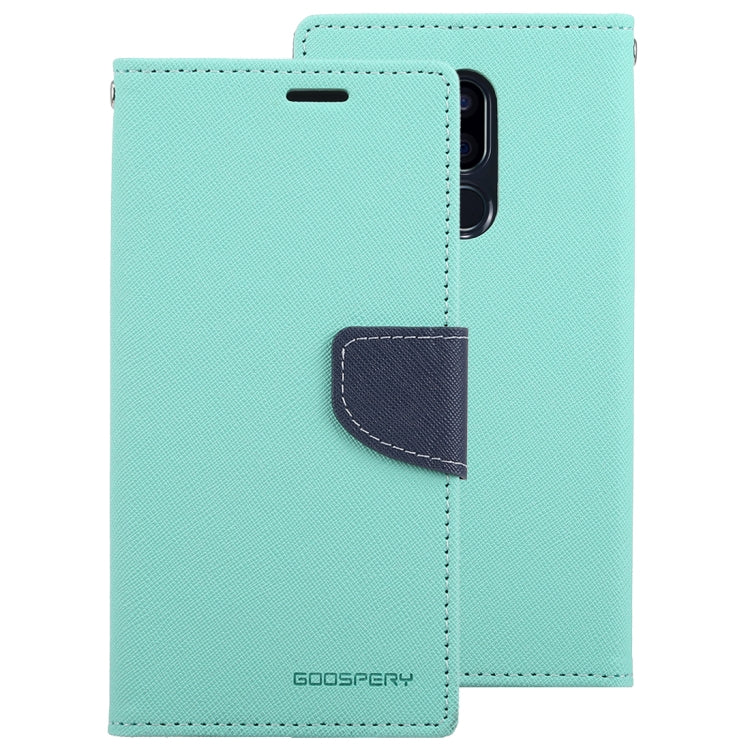 GOOSPERY FANCY DIARY Horizontal Flip PU Leather Case for LG G7 ThinQ, with Holder & Card Slots & Wallet