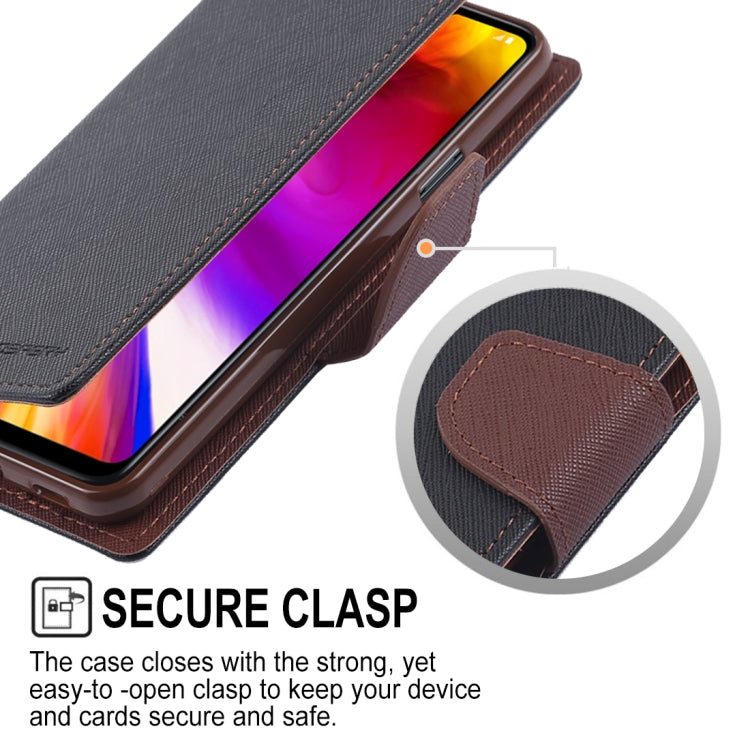 GOOSPERY FANCY DIARY Horizontal Flip PU Leather Case for LG G7 ThinQ, with Holder & Card Slots & Wallet