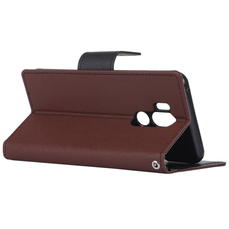 GOOSPERY FANCY DIARY Horizontal Flip PU Leather Case for LG G7 ThinQ, with Holder & Card Slots & Wallet