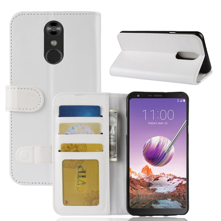 For LG Stylol 4  Crazy Horse Texture Horizontal Flip Leather PU + TPU Case with Wallet & Holder & Card Slots