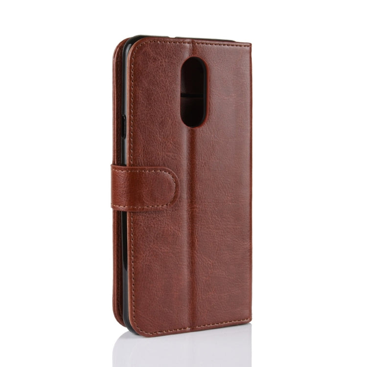 For LG Stylol 4  Crazy Horse Texture Horizontal Flip Leather PU + TPU Case with Wallet & Holder & Card Slots