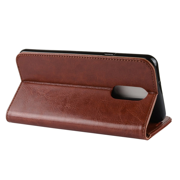 For LG Stylol 4  Crazy Horse Texture Horizontal Flip Leather PU + TPU Case with Wallet & Holder & Card Slots