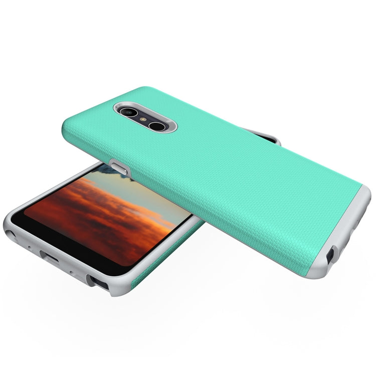 Anti-slip Armor Protective Case Back Cover Shell for LG Q Stylo 4