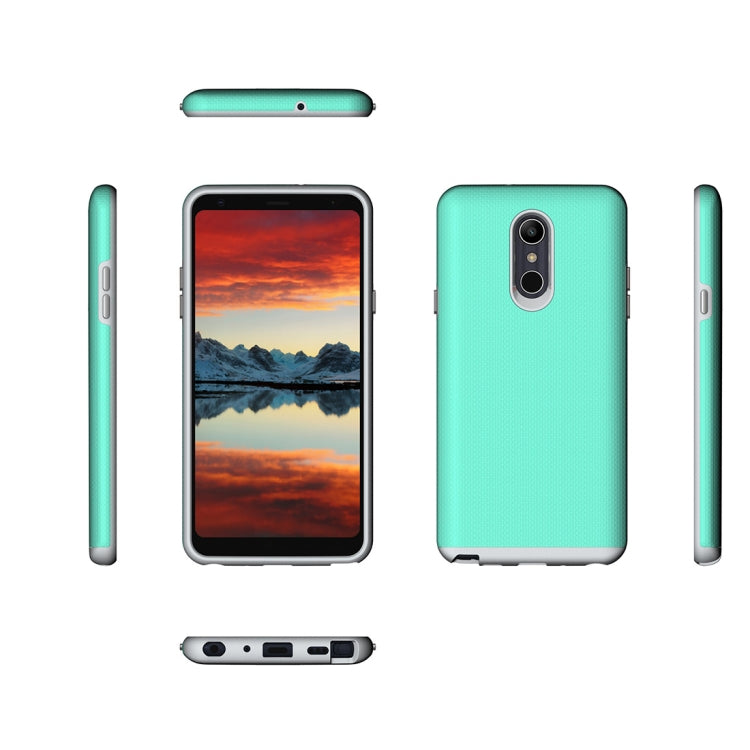 Anti-slip Armor Protective Case Back Cover Shell for LG Q Stylo 4