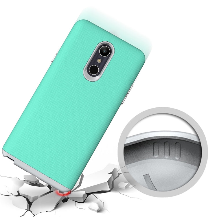 Anti-slip Armor Protective Case Back Cover Shell for LG Q Stylo 4