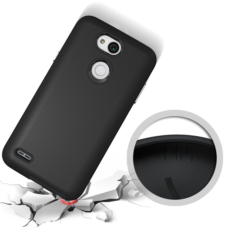 Anti-slip Armor Protective Case Back Cover Shell for LG X power3
