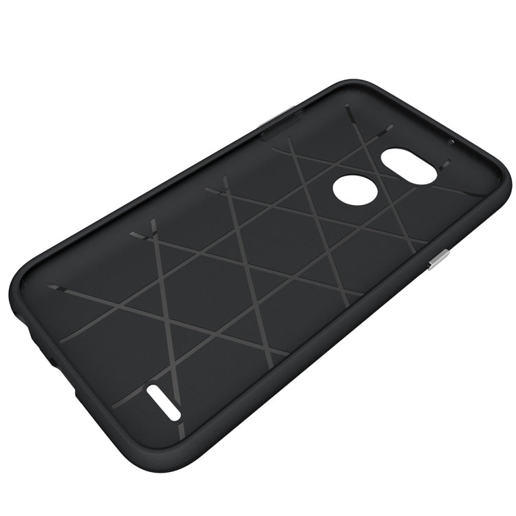 Anti-slip Armor Protective Case Back Cover Shell for LG X power3