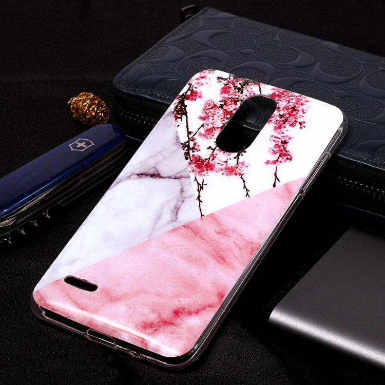 Marble Pattern Soft TPU Case For LG K8 (2018)