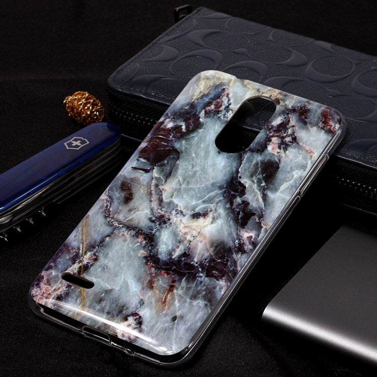 Marble Pattern Soft TPU Case For LG K8 (2018)