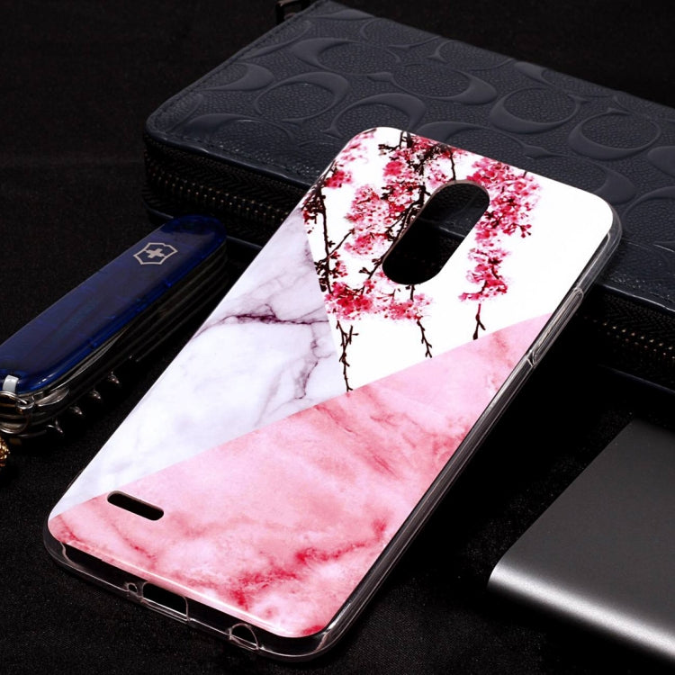 Marble Pattern Soft TPU Case For LG K10 (2018)